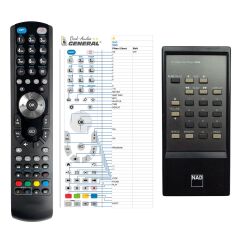 Télécommande pour NAD 5240-G-dvd