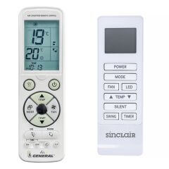 Télécommande pour Sinclair ASM-12PI-luxair