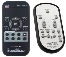 T&eacute;l&eacute;commande pour Mark Levinson 585-pocket-simple