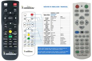 Télécommande pour Viewsonic PX747-4K-laser