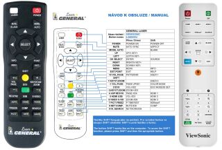 Télécommande pour Viewsonic LS800WU-laser