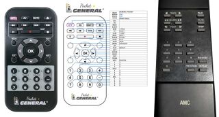 T&eacute;l&eacute;commande pour AMC CD6-amc-pocket