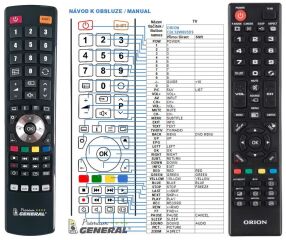 T&eacute;l&eacute;commande pour Orion 84504901B01-84504901B02-premium