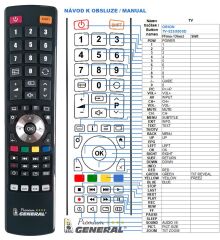 T&eacute;l&eacute;commande pour Orion TV-32SX500D-premium
