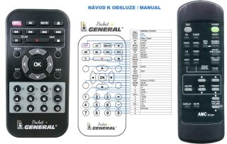 T&eacute;l&eacute;commande pour AMC RC-001RC-001-pocket
