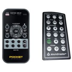 Télécommande pour Soundmaster MCD1700-pocket-simple