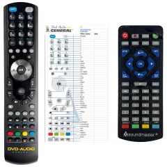 Télécommande pour Soundmaster PDB1600SW-G-dvd