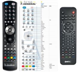 Télécommande pour Emtec S850-G-dvd